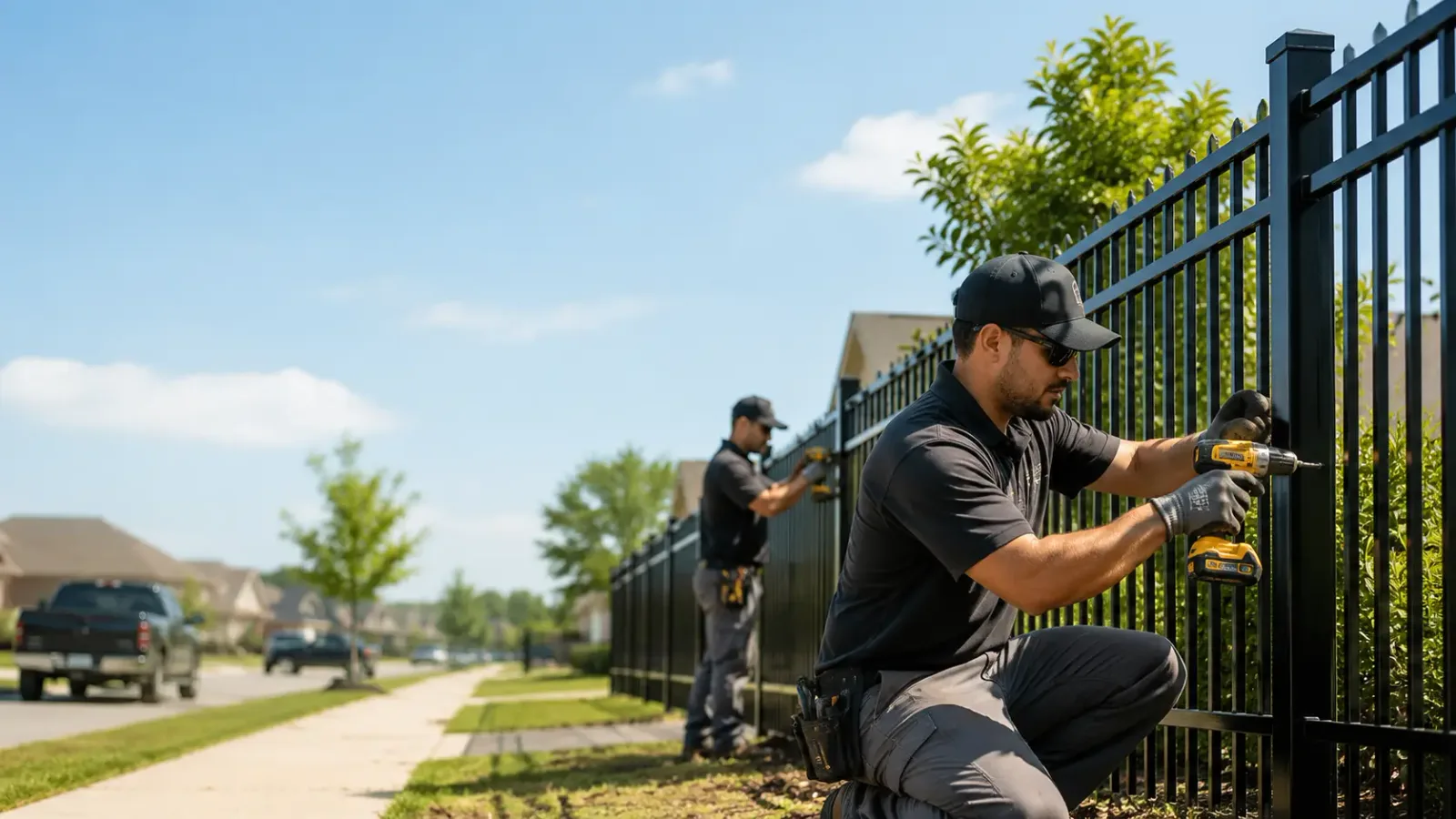 Metal Fence Installation in Greenville, PA
